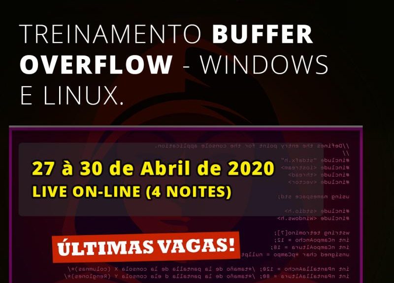 Treinamento Prático- Buffer Overflow Windows e Linux