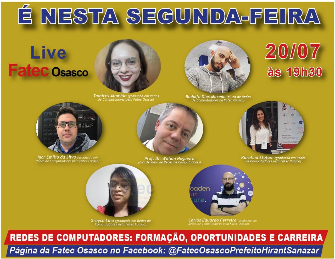 Live Fatec Osasco - Formação, Oportunidades e Carreira